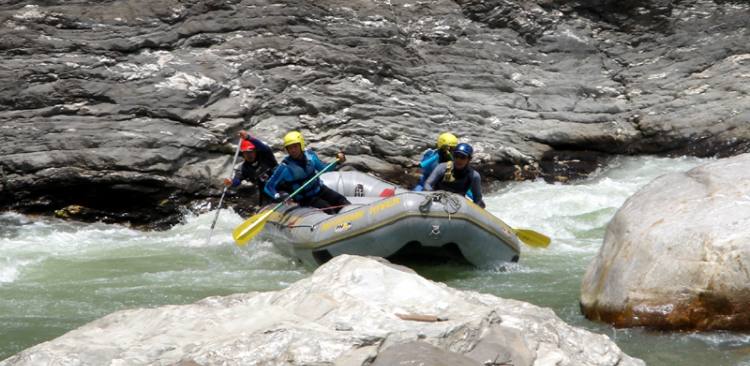 The Karnali river