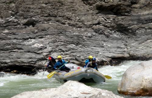 The Karnali river